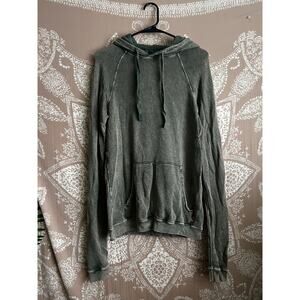 FreeCity Superfluff Lux Vintagebath Pullover Hoodie  in Green Juice